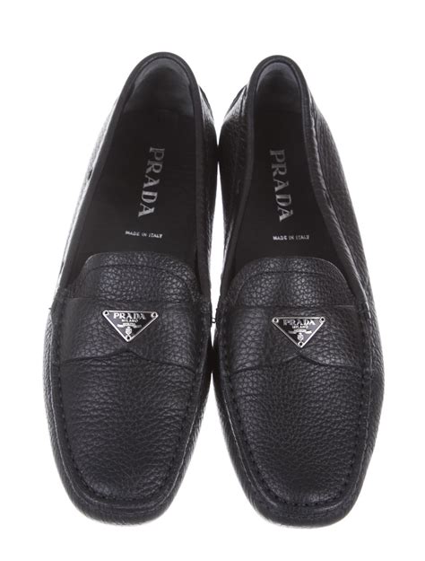 prada pointed loafers|Prada driving loafers women's.